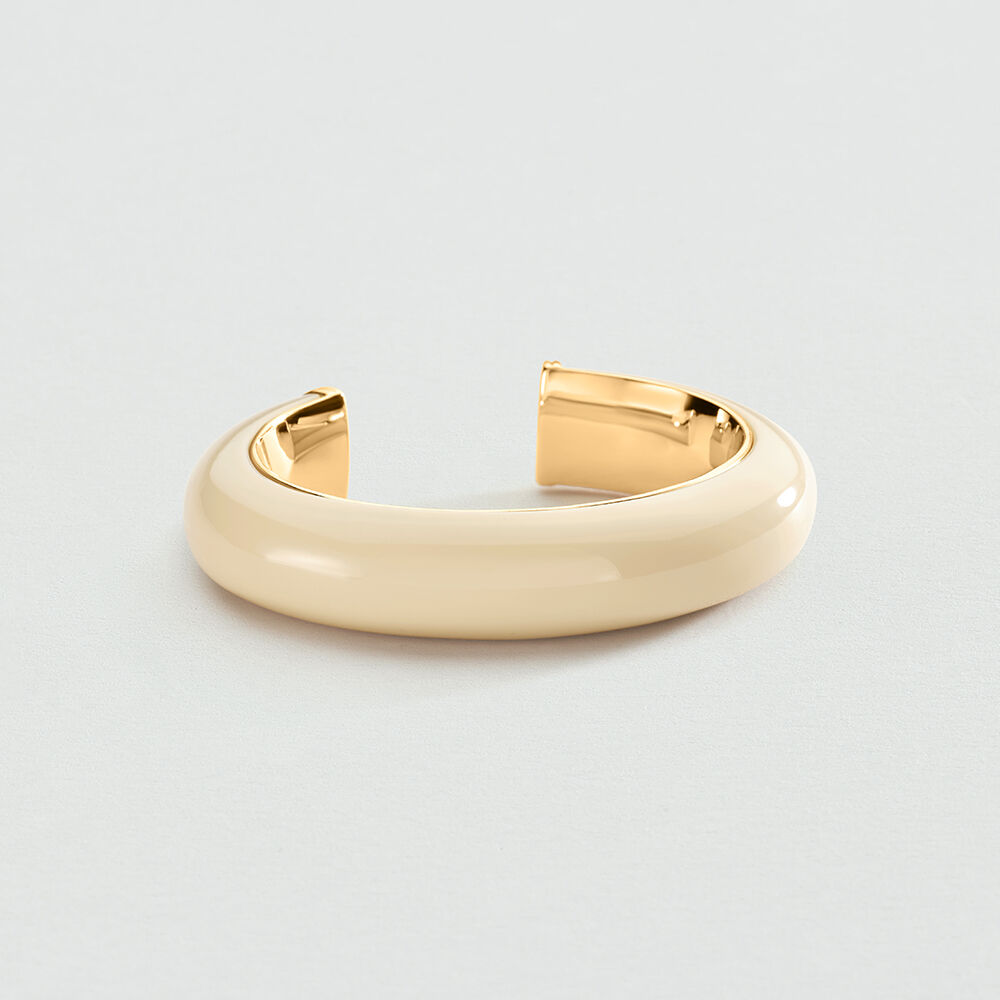 Bangle PALAIS ROYAL - Ivory / Gold - Bangle  | Agatha
