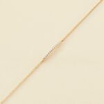 Link bracelet BARSHINE - Crystal / Golden - All bracelets  | Agatha