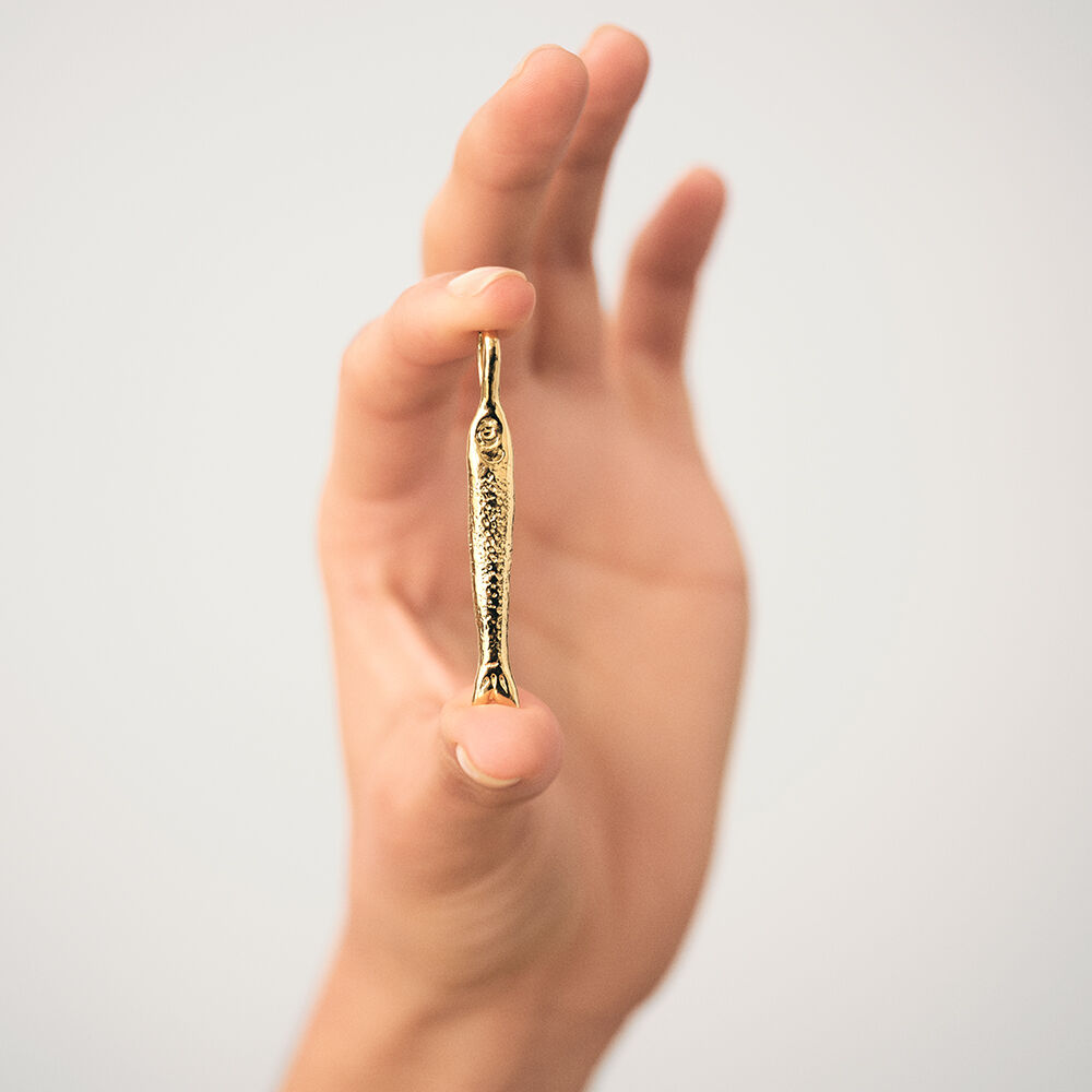 Pendant FISH - Golden -   | Agatha