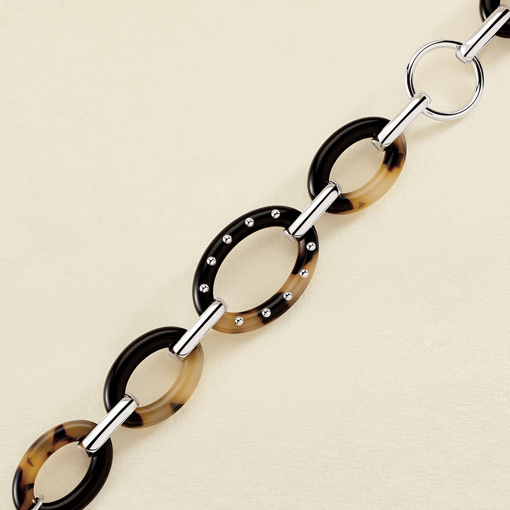 Silver online tortoise bracelet