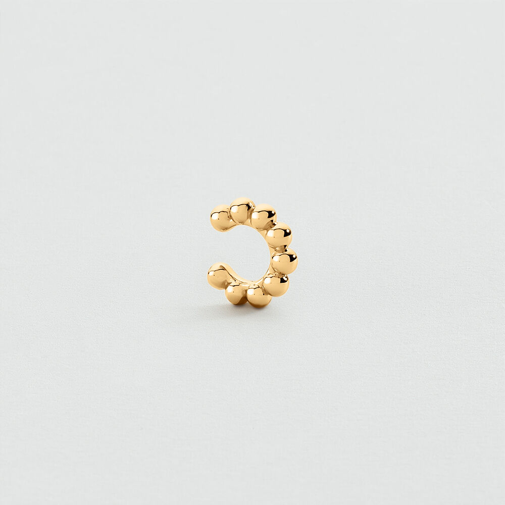 Ear cuff BATIGNOLLES - Golden - Ear cuff  | Agatha