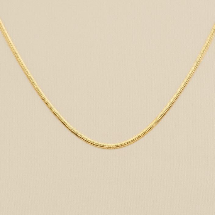 Mid-length necklace EFFLEURE - Golden - All jewellery  | Agatha