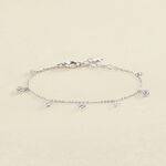 Link bracelet BELOVED - Crystal / Silver