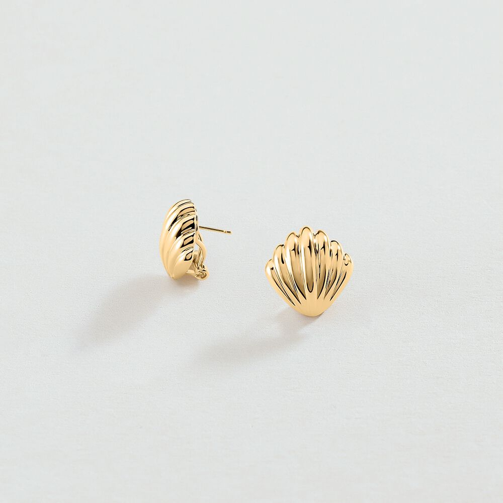 Long earrings N-13 - Golden - Earrings  | Agatha