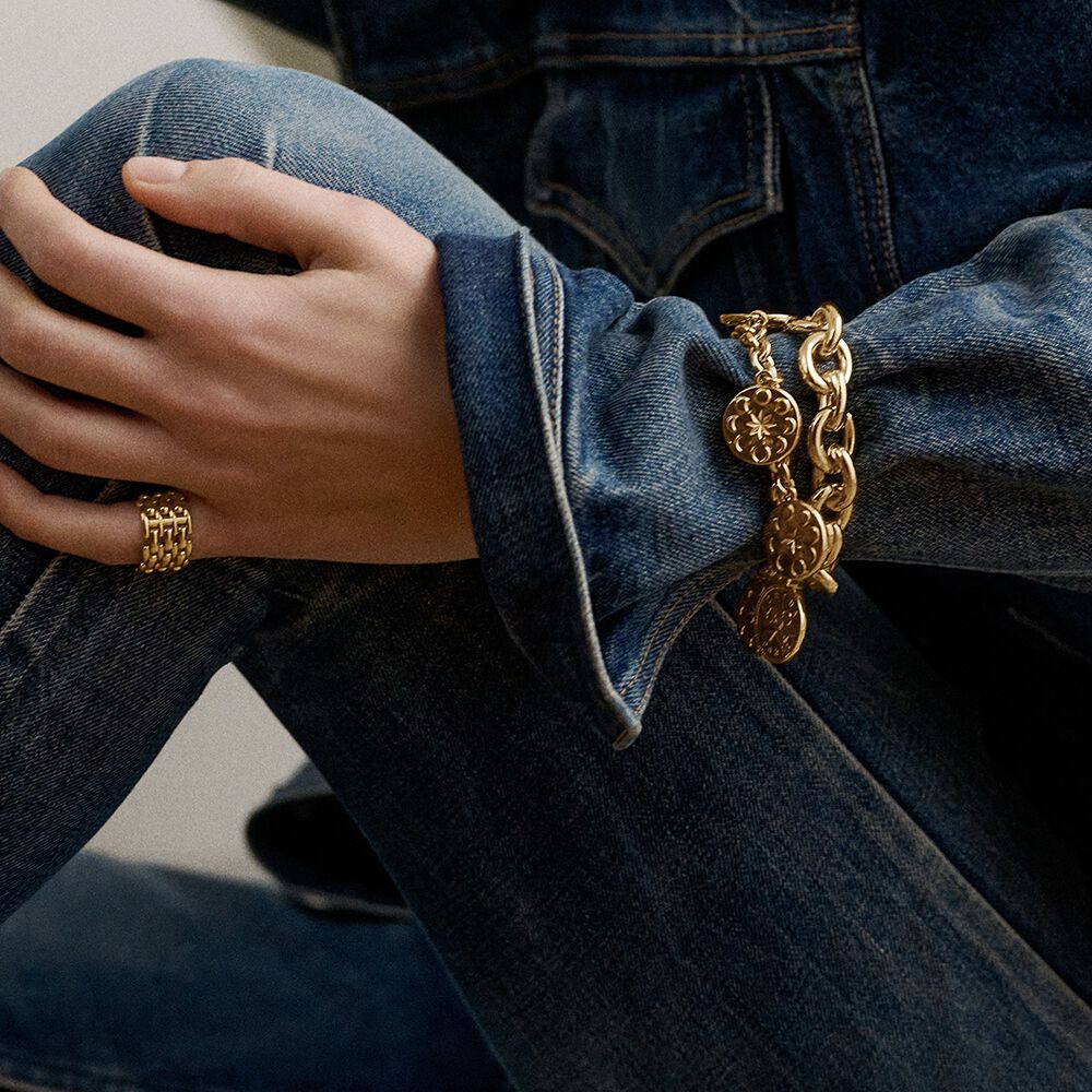 アクセサリー LORO line bangle 01 gold line ring 01｜LORO(ロロ)公式通販