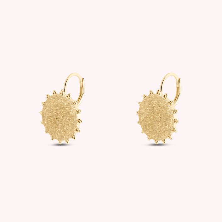 Long earrings O'SOLEIL - Golden - All earings  | Agatha