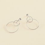 Long earrings CASSINI - Silver - All earings  | Agatha