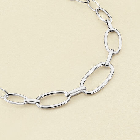 Choker necklace CHAIN - Silver - All jewellery  | Agatha