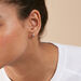 Stud earrings BOULE - Silver - All earings  | Agatha