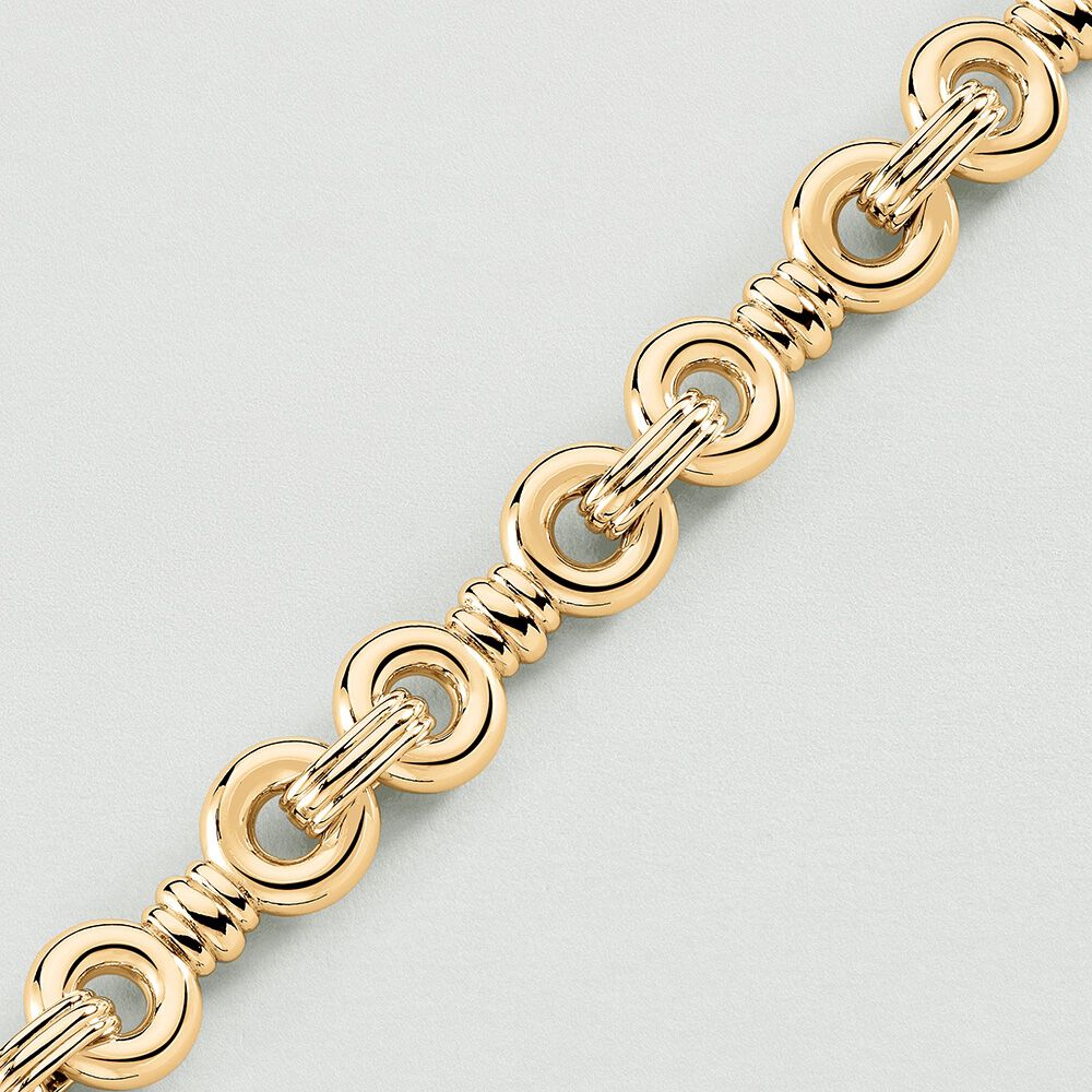 Link bracelet 1974 - Golden - 1974  | Agatha