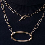 Long necklace CHAIN - Silver - All jewellery  | Agatha