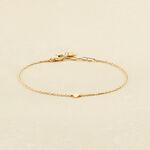 Link bracelet WITH LOVE - Golden - All jewellery  | Agatha