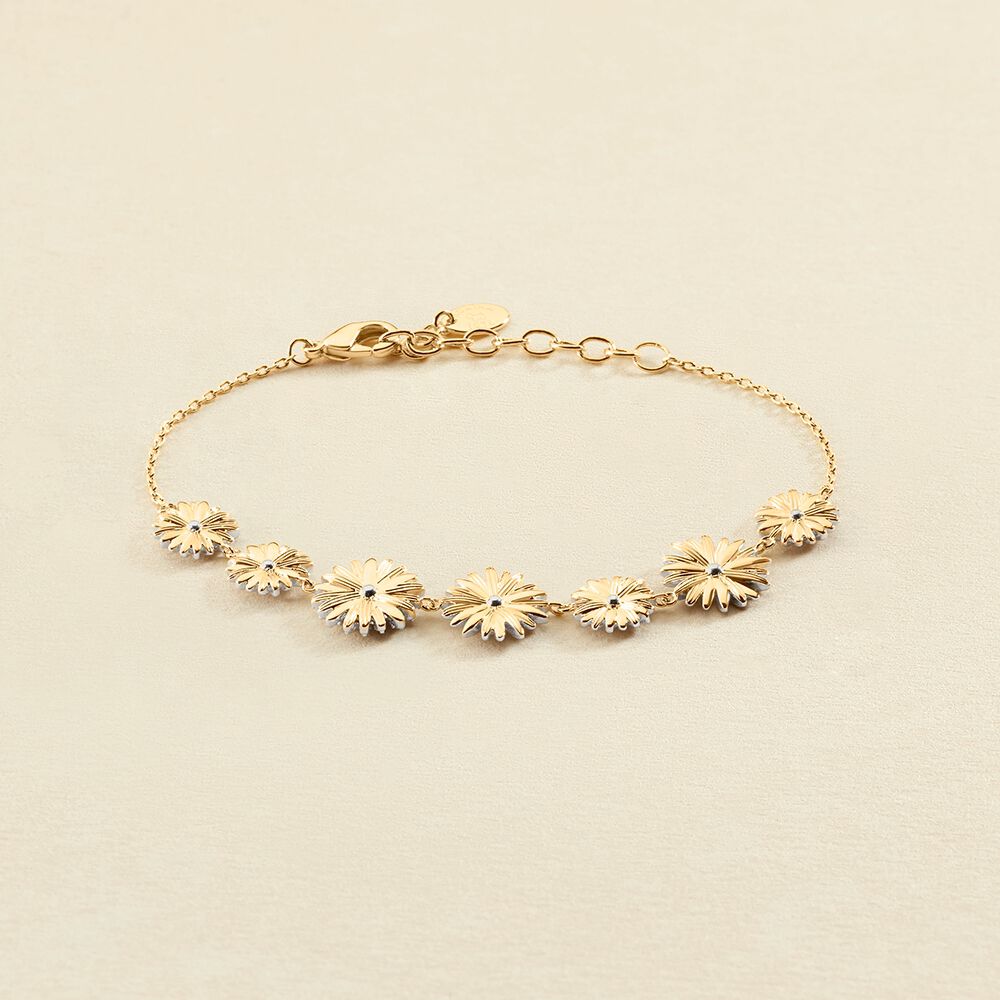 Link bracelet BLOSSOM - Gold / Silver - All jewellery  | Agatha