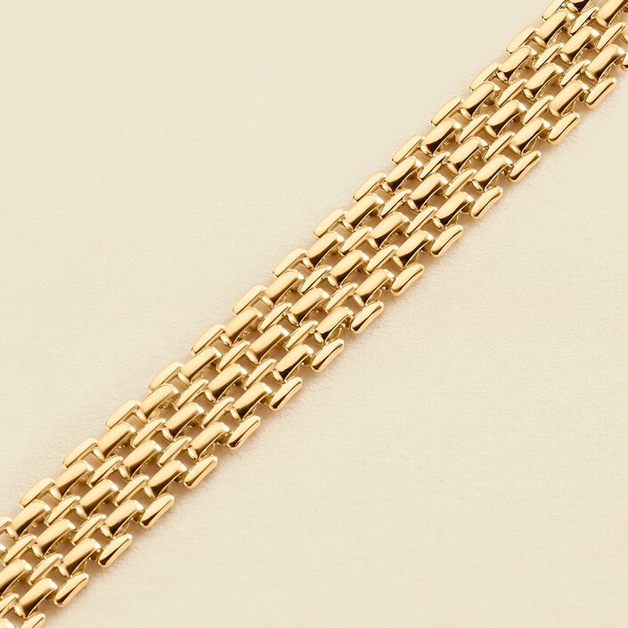 Link bracelet MINUIT - Golden - All bracelets  | Agatha