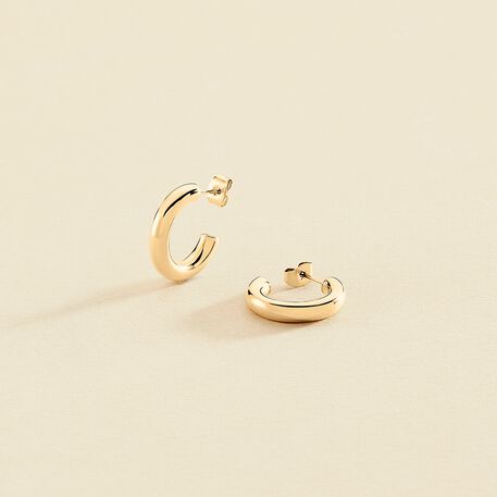 Hoops GIPSY - Golden - All earings  | Agatha