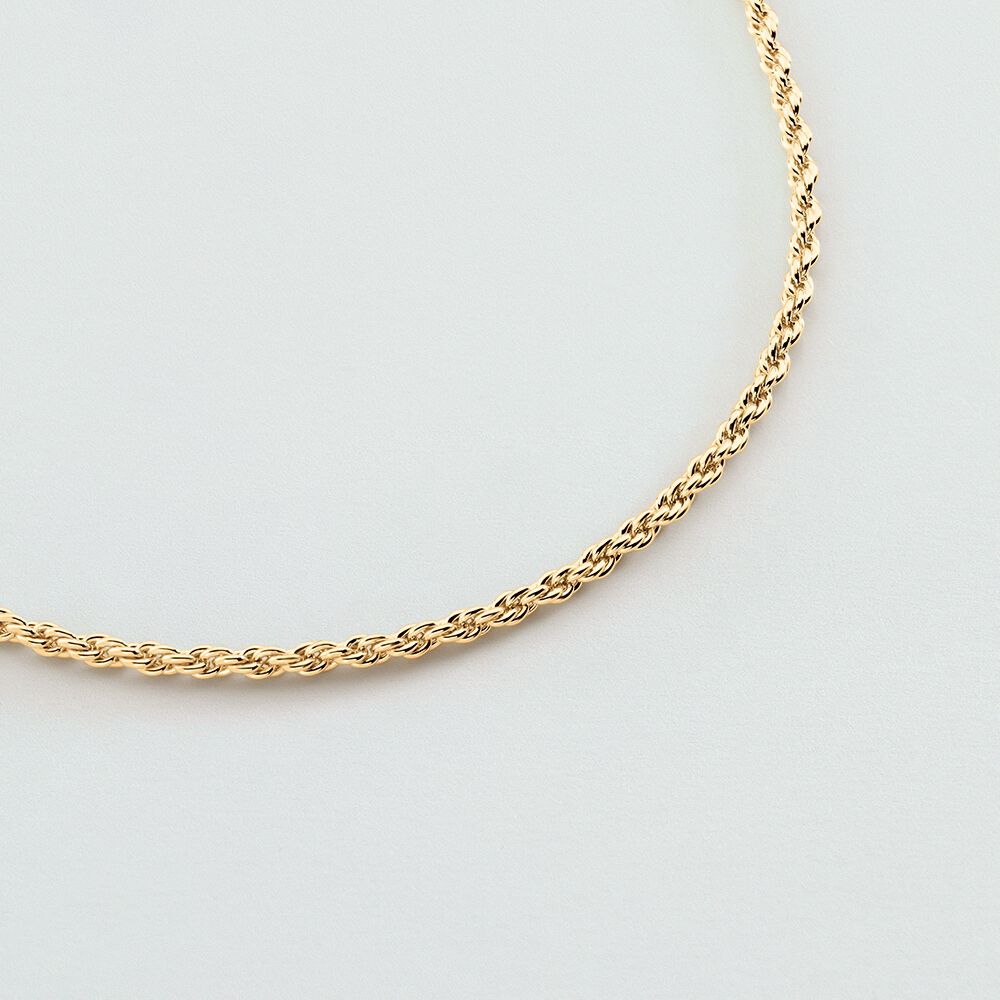 Long necklace ROPE CHAIN - Golden - Jewellery  | Agatha