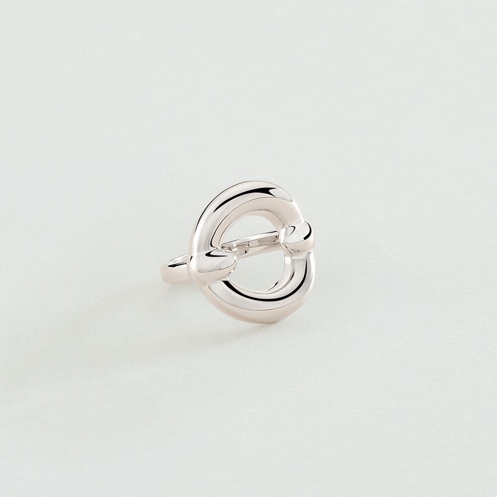 Large ring INES - Silver - Jewellery  | Agatha