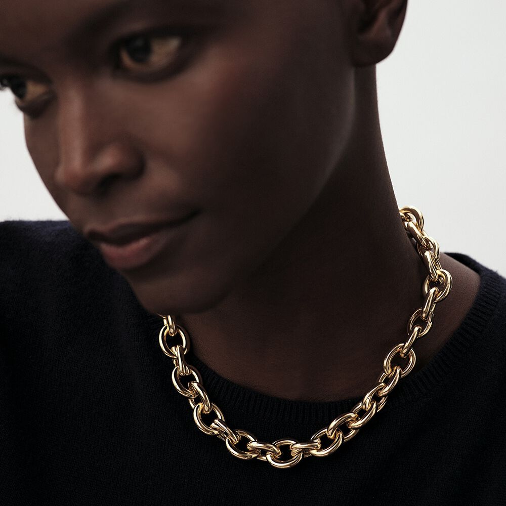 Chain XOXO - Golden - Chain  | Agatha