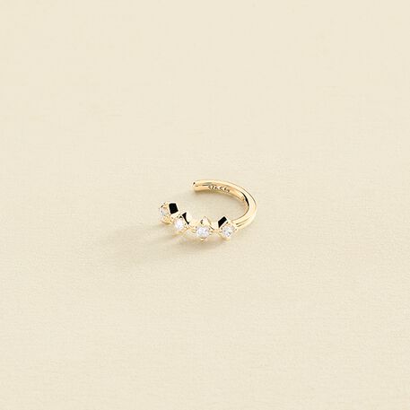 Ear cuff OFEE - Crystal / Golden - All jewellery  | Agatha