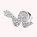 Piercing stud SNAKY - Crystal / Silver - All jewellery  | Agatha