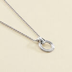 Mid-length necklace 1960 - Silver - 1960  | Agatha