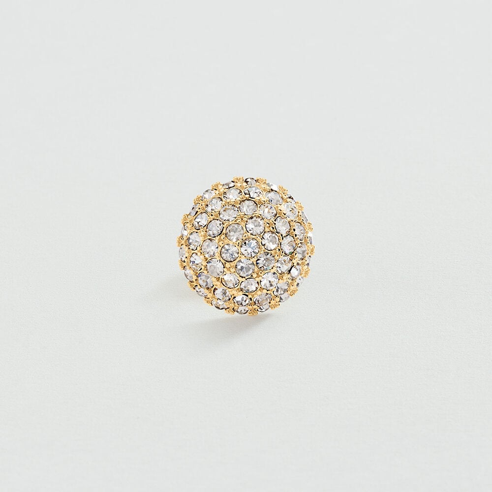 Pins LUTETIA - Crystal / Golden - Accessories  | Agatha