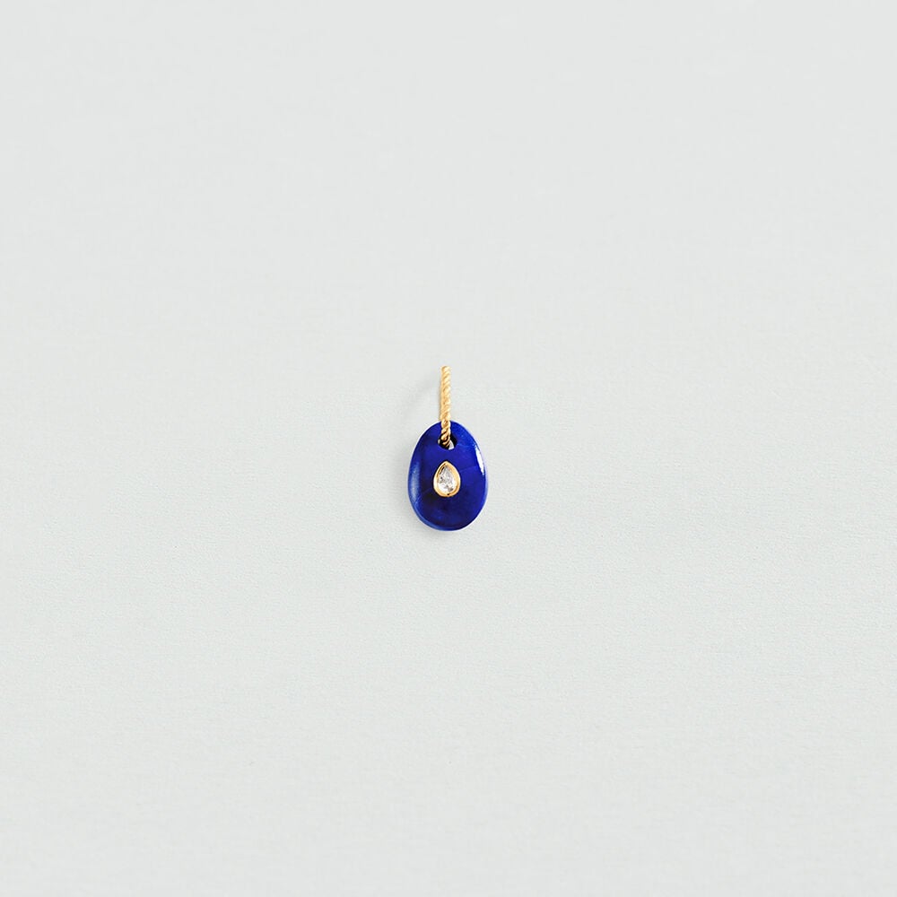 Pendant NATURAL STONE - Lapis - Jewellery  | Agatha