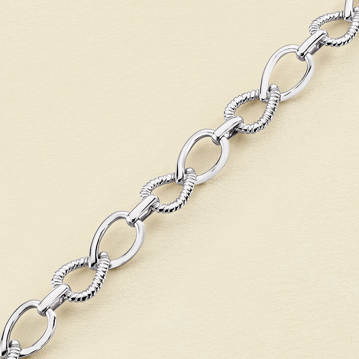 Link bracelet HARMONIE - Silver - All bracelets  | Agatha