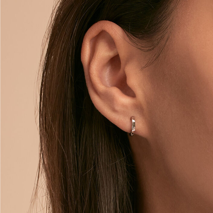 Hoop piercing CRIOLLA - Silver - All jewellery  | Agatha