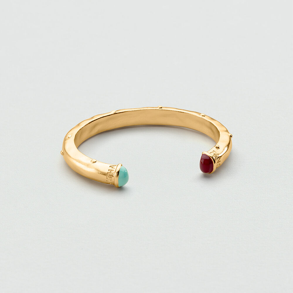 Bangle PANGEA - Golden - Bangle  | Agatha