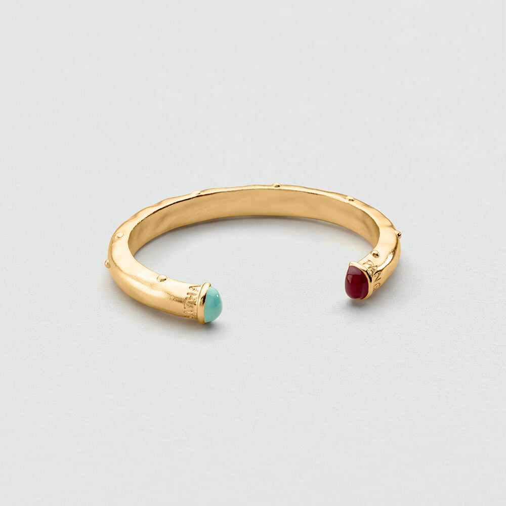 Bangle PANGEA - Golden - Bangle  | Agatha
