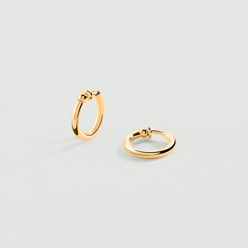 Clip earrings TURENNE - Golden - Clip earrings  | Agatha