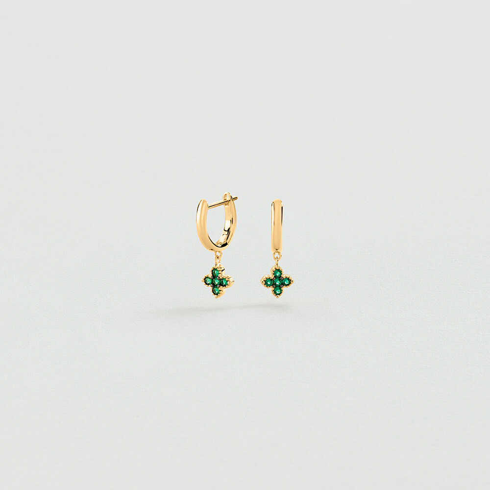 Hoops BELOVED - Green / Golden - Beloved  | Agatha