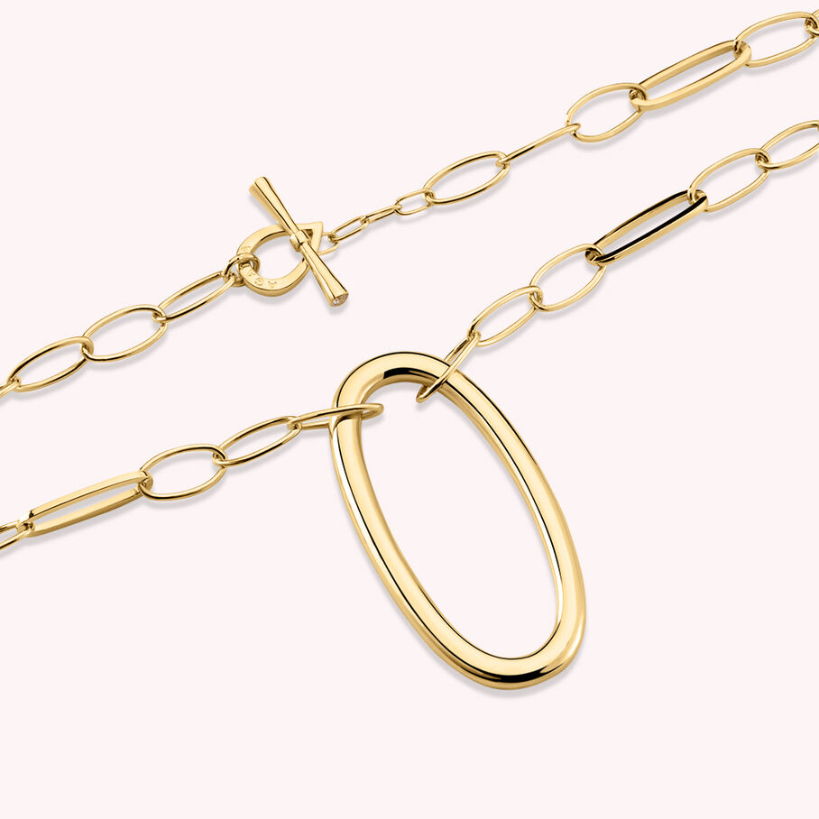 Long necklace CHAIN - Golden
