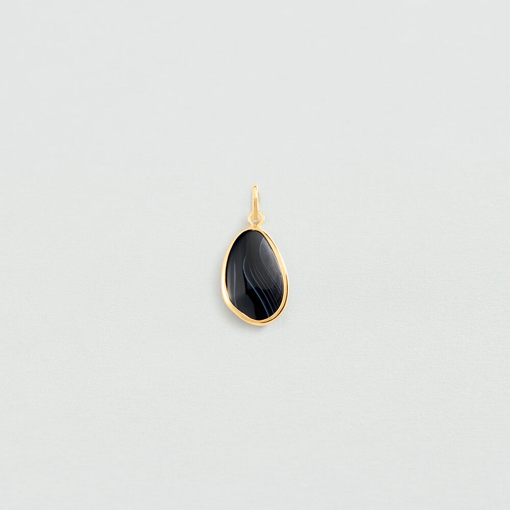 Pendant NATURAL STONE - Onyx - All Talismans  | Agatha