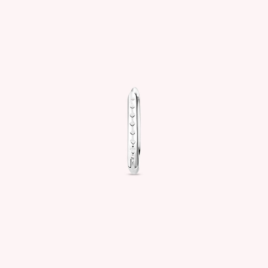 Hoop piercing DENTADO - Silver - All jewellery  | Agatha