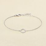 Link bracelet SISSI - Crystal / Silver - All bracelets  | Agatha