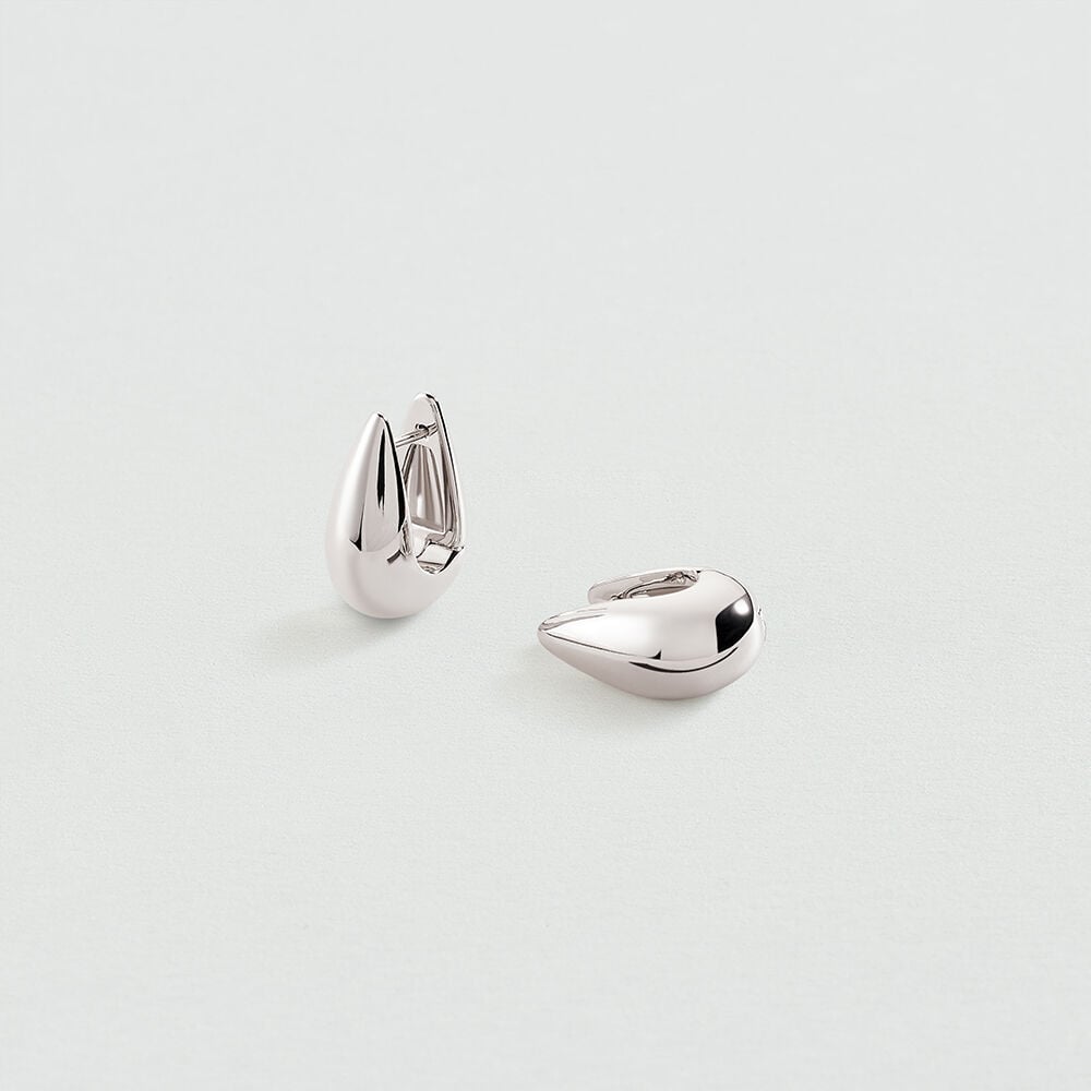 Hoops DANAE - Silver - Earrings  | Agatha