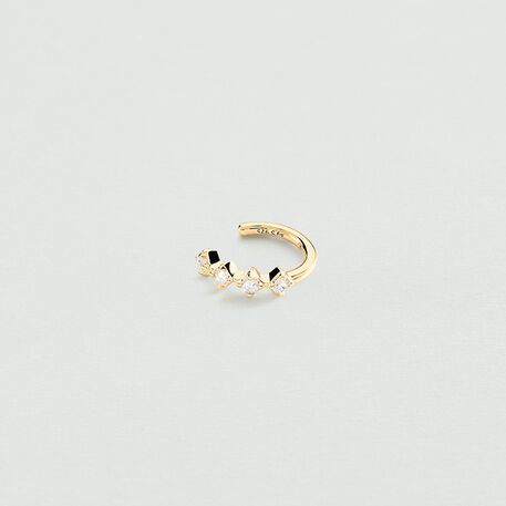 Ear cuff OFEE - Crystal / Golden - All jewellery  | Agatha