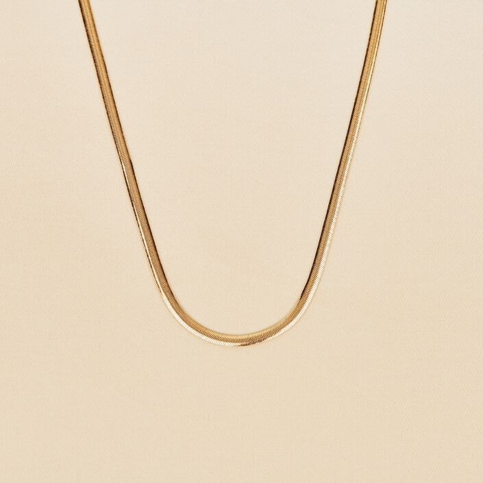 Choker necklace EFFLEURE - Golden - All jewellery  | Agatha