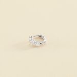 Hoop piercing SPACEAGE - Crystal / Silver - All jewellery  | Agatha