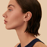 Piercing stud PARADIS - Crystal / Golden - All jewellery  | Agatha