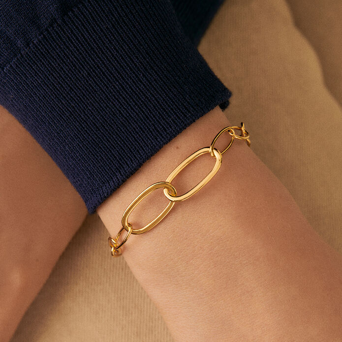 Link bracelet CHAIN - Golden - All bracelets  | Agatha