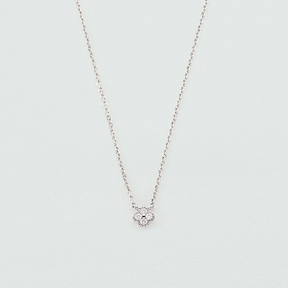Choker necklace BELOVED - Crystal / Silver - Choker necklace  | Agatha