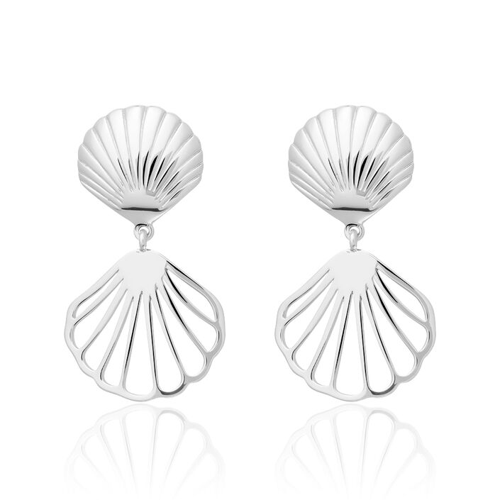 Clip earrings COQUIPOP - Silver - All earings  | Agatha