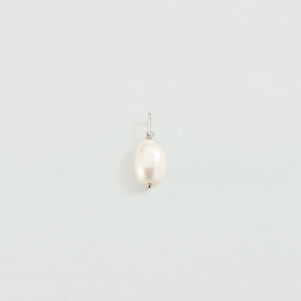 Pendant PEARL - Pearl / Silver - All Talismans  | Agatha