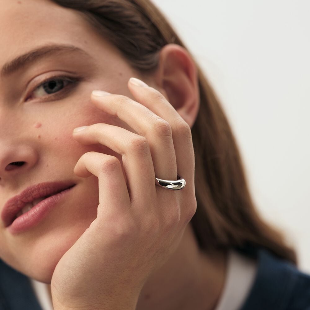 Thin ring LEO - Silver - Rings  | Agatha
