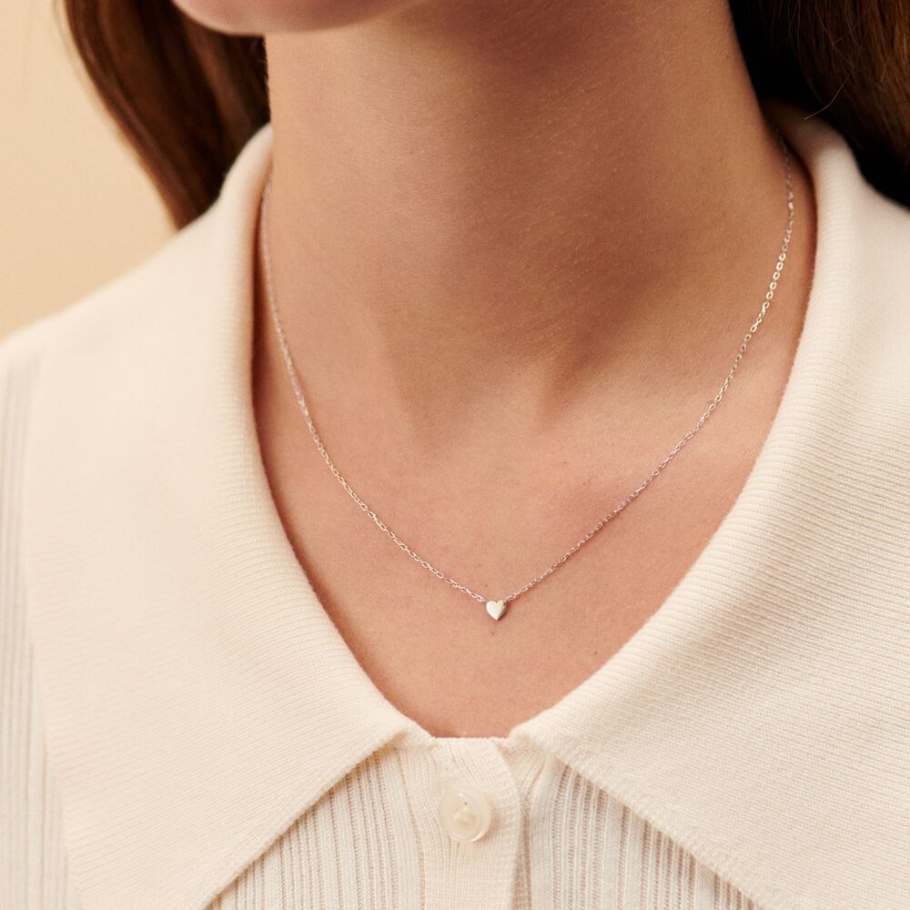 Choker necklace WITH LOVE Silver 02620951 050 TU Agatha