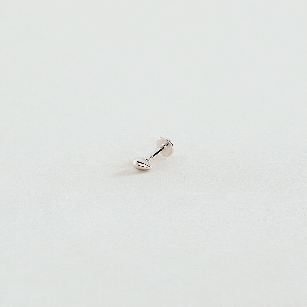 Piercing Helix & Tragus EAR1POLENE - Silver - Genuine silver  | Agatha