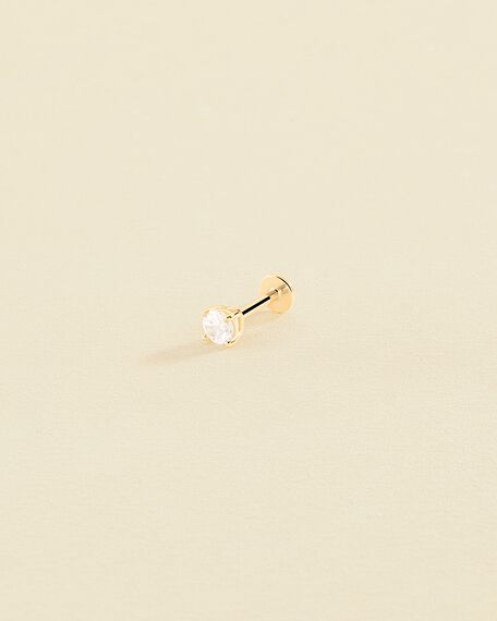 Piercing Helix & Tragus EAR4PAULA - Crystal / Golden - All jewellery  | Agatha